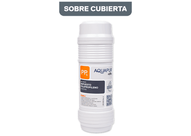 Repuesto Polipropileno 5 micras Sobre Cubierta