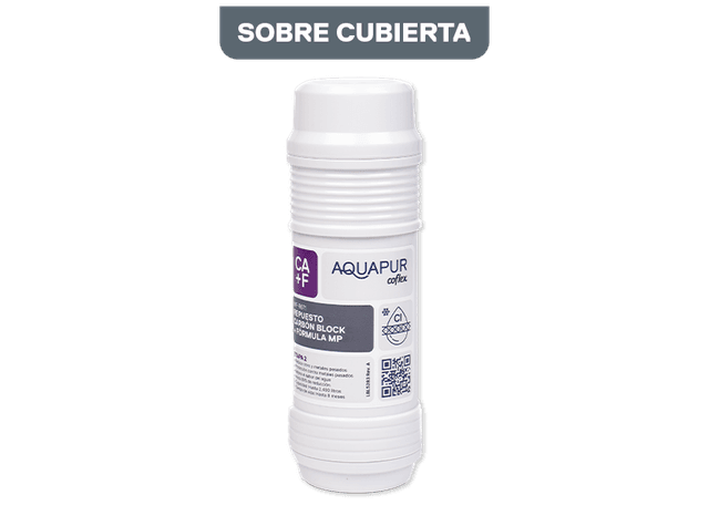 Repuesto Carbón Block + Fórmula MP Sobre Cubierta